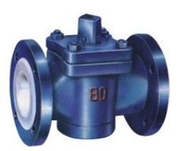 衬里旋塞阀X43F解析 DN25~300全规格守护腐蚀性流体管路